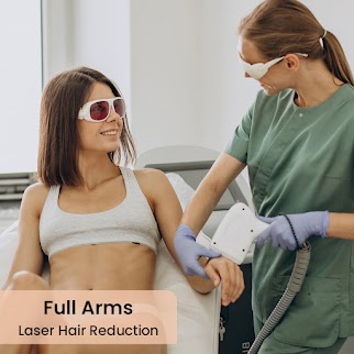 Full Arms Laser Hair Removal